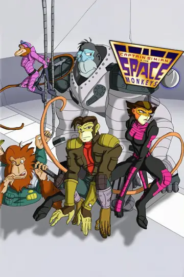 Captain Simian & the Space Monkeys Poster