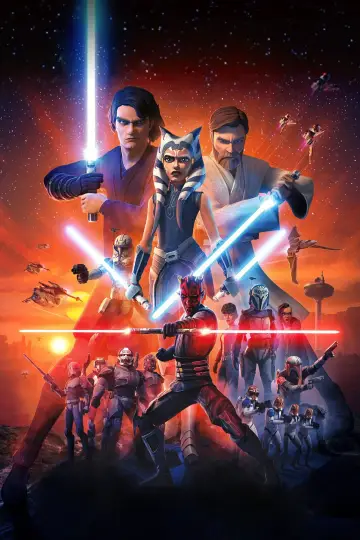 Poster к сериалу "Star Wars: The Clone Wars" #1275086
