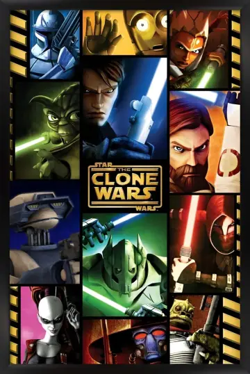 Poster к сериалу "Star Wars: The Clone Wars" #1275089