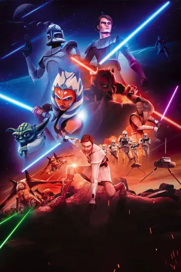 Poster к сериалу "Star Wars: The Clone Wars" #1275101