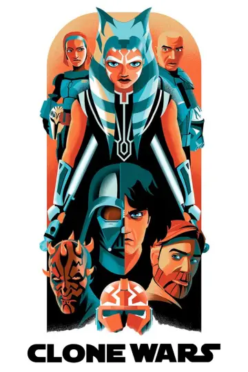 Poster к сериалу "Star Wars: The Clone Wars" #1275177