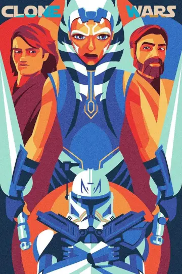 Poster к сериалу "Star Wars: The Clone Wars" #1275178