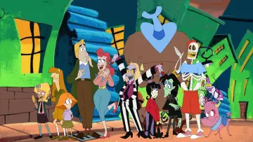 Backdrop for the TV series "Beetlejuice" #1371958