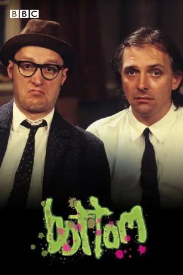 Poster for the TV series "Bottom" #1896931