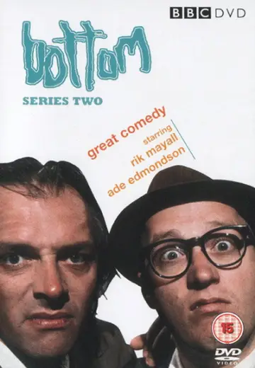 Poster for the TV series "Bottom" #1897060