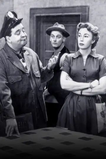 Poster for the TV series "The Honeymooners" #1783079