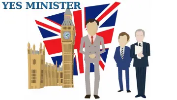 Backdrop for the TV series "Yes Minister" #1599503