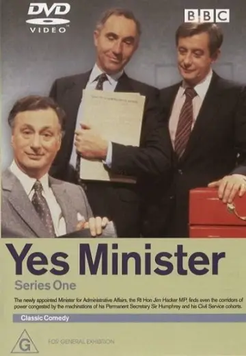 Poster for the TV series "Yes Minister" #1754186