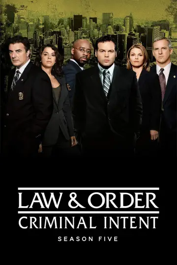 Poster for the TV series "Law & Order: Criminal Intent" #1793833
