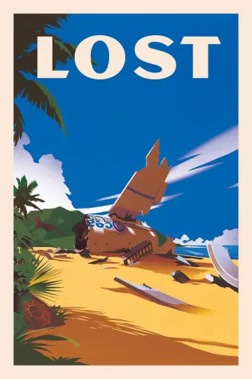Poster for the TV series "Lost" #1245889