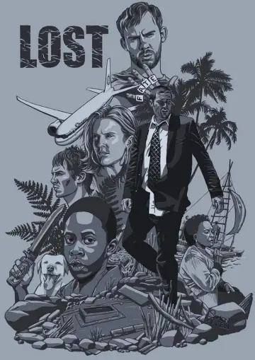 Poster for the TV series "Lost" #1245890