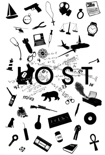 Poster for the TV series "Lost" #1245965