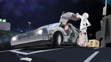 Backdrop for the TV series "Back to the Future" #1595448