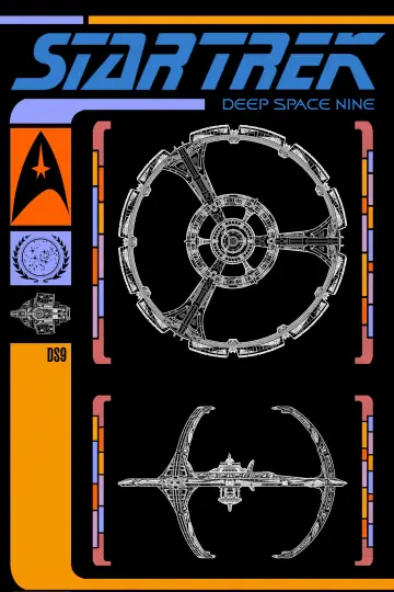 Poster к сериалу "Star Trek: Deep Space Nine" #1286235