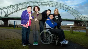 Backdrop for the TV series "Two Pints of Lager and a Packet of Crisps" #1593829