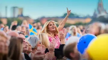 Backdrop к сериалу "Allsång på Skansen" #1377451