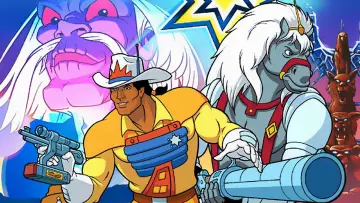 Backdrop к сериалу "BraveStarr" #1396425