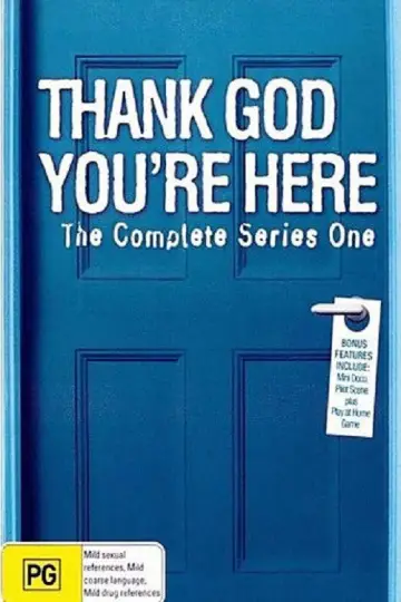 Poster for the TV series "Thank God You