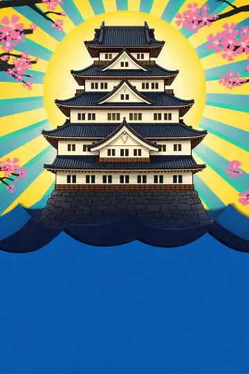 Poster for the TV series "Takeshi