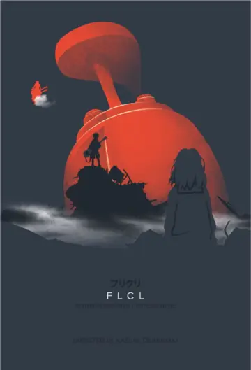 Poster к сериалу "FLCL" #1381616