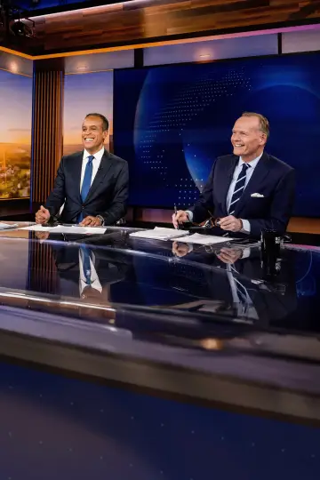 Poster for the TV series "CBS Evening News" #1601909