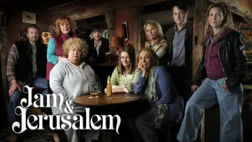 Backdrop for the TV series "Jam and Jerusalem" #1907492