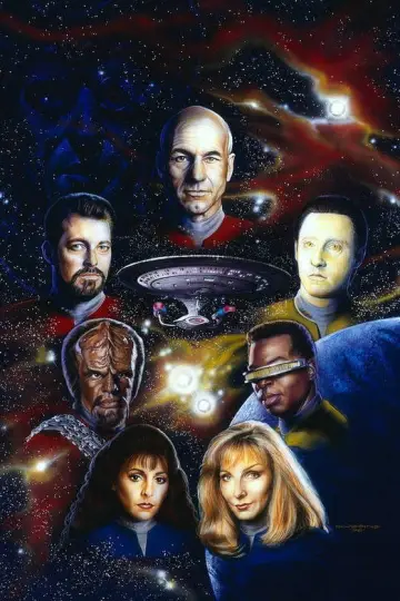 Poster к сериалу "Star Trek: The Next Generation" #1255959