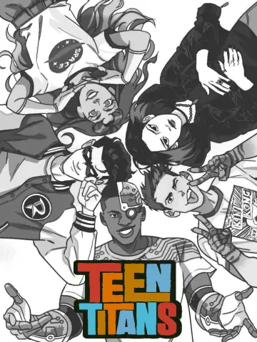 Poster к сериалу "Teen Titans" #1323092