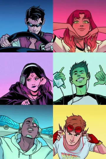 Poster к сериалу "Teen Titans" #1323094
