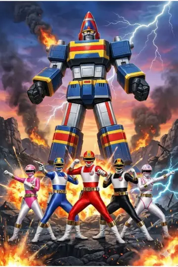 Poster к сериалу "Dengeki Sentai Changeman" #1401183