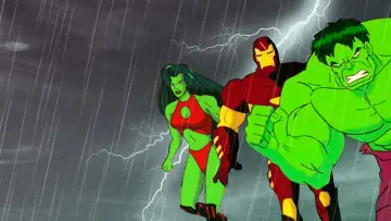 Backdrop for the TV series "The Incredible Hulk" #1547241