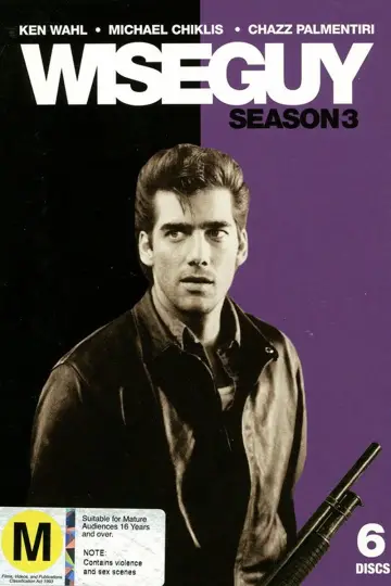 Poster for the TV series "Wiseguy" #1700689