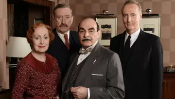 Backdrop for the TV series "Agatha Christie