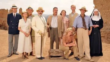 Backdrop for the TV series "Agatha Christie