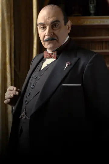 Poster for the TV series "Agatha Christie