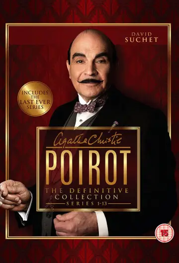 Poster for the TV series "Agatha Christie