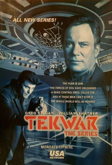 Poster for the TV series "TekWar" #1821728