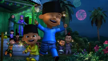 Backdrop for the TV series "Upin & Ipin" #1444982