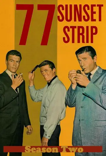 Poster for the TV series "77 Sunset Strip" #1696228