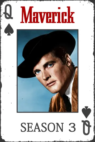 Poster for the TV series "Maverick" #1674526