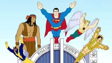 Backdrop for the TV series "Super Friends" #1371724