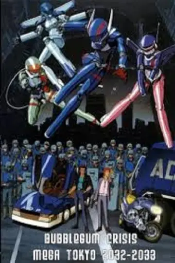 Poster for the TV series "Bubblegum Crisis Tokyo 2040" #1718546