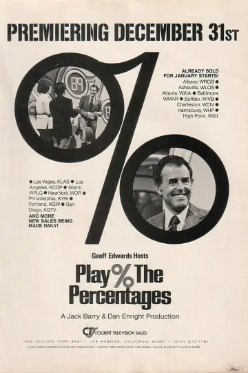 Play the Percentages Poster
