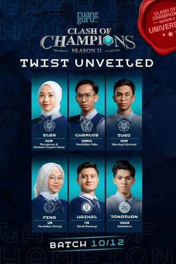 Poster for the TV series "Ruangguru Clash of Champions" #1228782