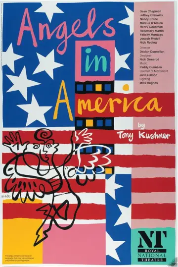 Poster for the TV series "Angels in America" #1462321