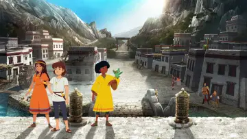 Backdrop for the TV series "The Mysterious Cities of Gold" #1342631