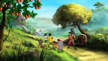 Backdrop for the TV series "The Mysterious Cities of Gold" #1342637