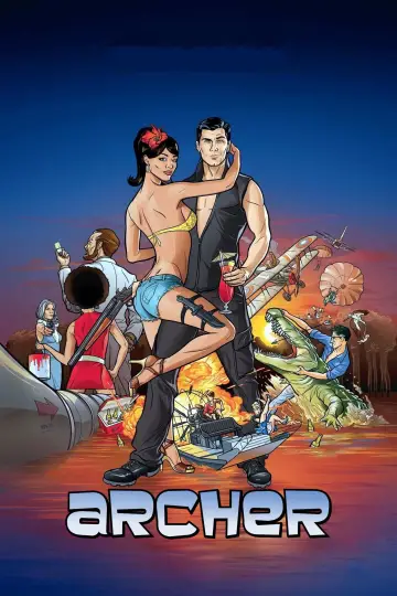 Poster к сериалу "Archer" #1300345