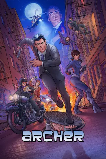 Poster к сериалу "Archer" #1300355