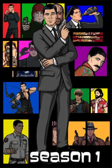 Poster for the TV series "Archer" #1675355